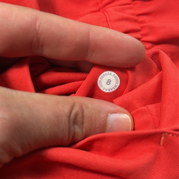 Lululemon Trip Taker Skirt Carnation Red - Picture 3 of 6